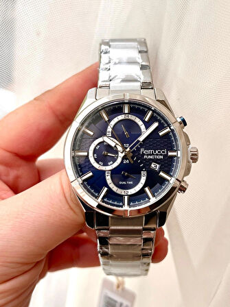 Ferrucci Fonksiyonları Aktif Takvimli Çelik Erkek Kol Saati