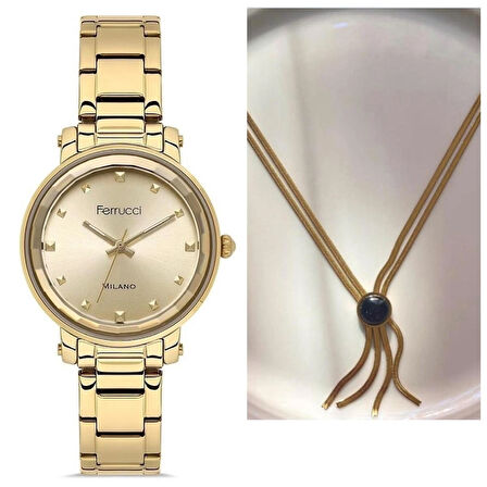 Yeni Sezon Sade Şık Çelik Kadın Kol Saati+İtalyan Çelik Kolye Hediye