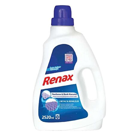 RENAX SIVI BAKIM DET.BEYAZ-RENKLILER 2520 ML(42 YIK.)