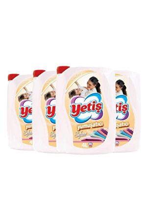 Yetiş Çamaşır Yumuşatıcısı Sensitive 4 L - 4 Lü Paket