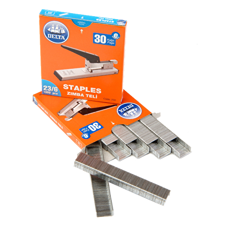 Delta Zımba Teli 1000 Lİ 30 Syf 23/6 250