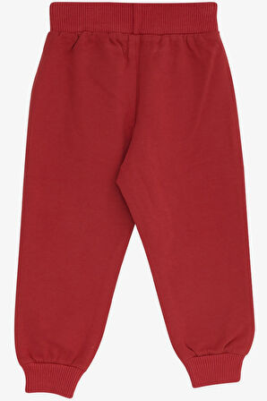 Breeze Erkek Bebek Eşofman Altı Emoji Baskılı 9 Ay-3 Yaş, Kiremit