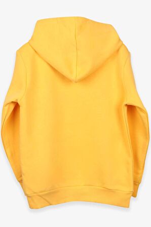 Breeze Erkek Çocuk Sweatshirt Kapüşonlu 8-14 Yaş, Sarı