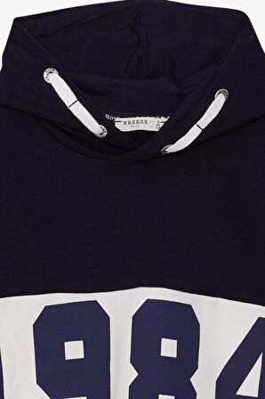 Breeze Erkek Çocuk Sweatshirt Baskılı 8-14 Yaş, Lacivert