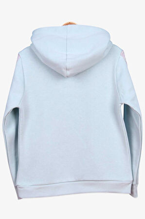 Breeze Erkek Çocuk Sweatshirt Süzene Nakışlı 7-12 Yaş, Su Yeşili
