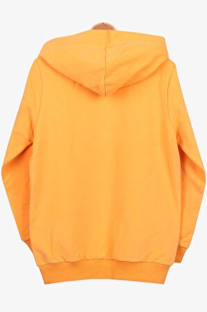 Breeze Erkek Çocuk Sweatshirt Basketbol Temalı 8-14 Yaş, Hardal Sarı