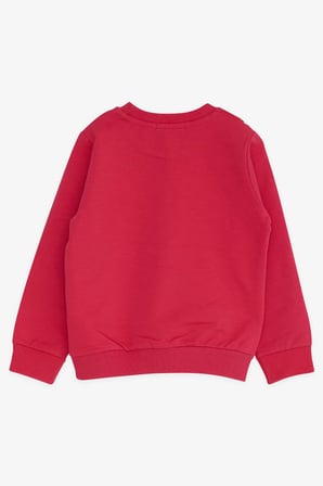 Breeze Kız Çocuk Sweatshirt Unicorn 2-6 Yaş, Fuşya