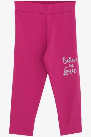 Breeze Kız Çocuk Taytlı Takım Baskılı Pullu 1.5-5 Yaş, Açık Gri Melanj