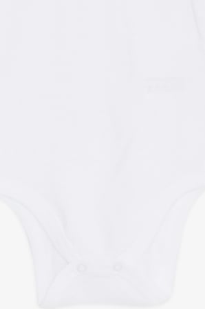 Breeze Bebek Çıtçtılı Body Düz Renk 9 Ay-3 Yaş, Ekru