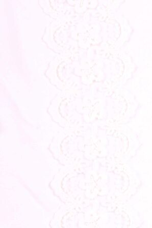 Breeze Kız Çocuk Tişört Fırfırlı Güpürlü 3-8 Yaş, Ekru