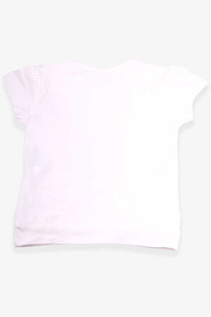 Breeze Kız Çocuk Tişört Güpürlü 1.5-5 Yaş, Ekru