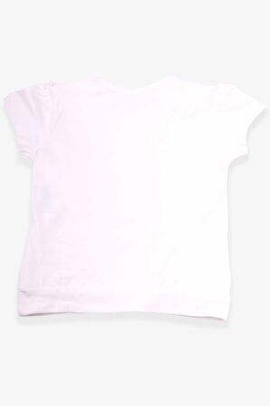 Breeze Kız Çocuk Tişört Güpürlü 1.5-5 Yaş, Ekru