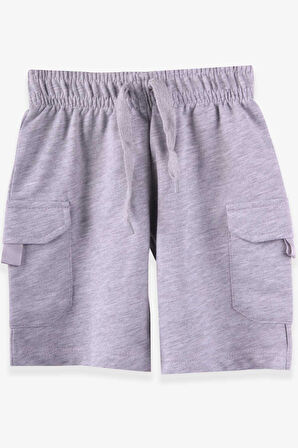 Breeze Erkek Çocuk Kapri 2-6 Yaş, Açık Gri Melanj