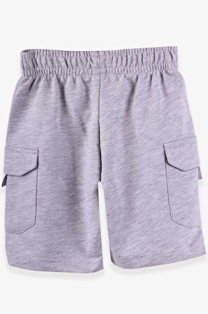 Breeze Erkek Çocuk Kapri 2-6 Yaş, Açık Gri Melanj