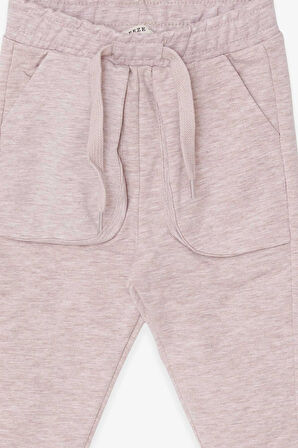 Breeze Erkek Çocuk Eşofman Altı Torba Cepli 1-4 Yaş, Bej Melanj