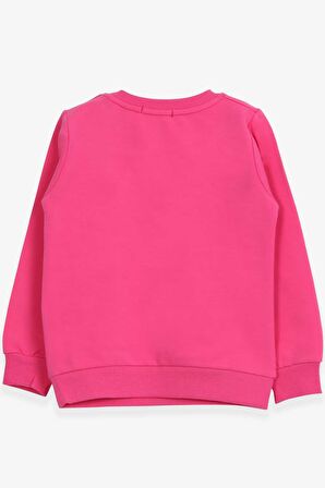 Breeze Kız Çocuk Sweatshirt Unicorn Baskılı 2-6 Yaş, Pembe