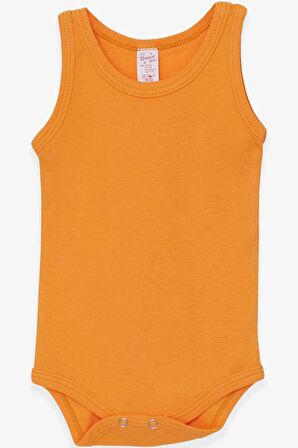 Breeze Kız Bebek Çıtçıtlı Body 9 Ay-3 Yaş, Hardal Sarı