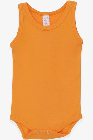 Breeze Kız Bebek Çıtçıtlı Body 9 Ay-3 Yaş, Hardal Sarı
