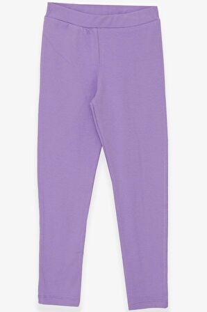 Breeze Kız Çocuk Tayt Basic 8-14 Yaş, Lila