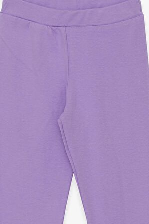 Breeze Kız Çocuk Tayt Basic 8-14 Yaş, Lila