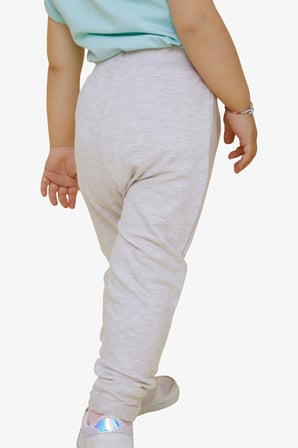 Breeze Kız Bebek Tayt Pantolon Tavşan Nakışlı 9 Ay-3 Yaş, Bej Melanj