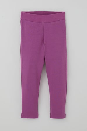 Breeze Kız Çocuk Tayt Basic 2-6 Yaş , Mor