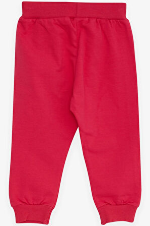 Breeze Kız Bebek Eşofman Altı Bebek Fil Baskılı 6 Ay-2 Yaş, Fuşya