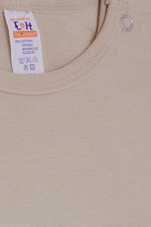 Breeze Erkek Bebek Çıtçıtlı Body Araba Baskılı 9 Ay-3 Yaş, Bej