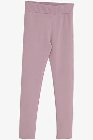 Breeze Kız Çocuk Tayt Basic 9-14 Yaş, Lila