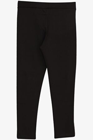 BREEZE Kız Çocuk Tayt Basic 8-14 Yaş, Siyah