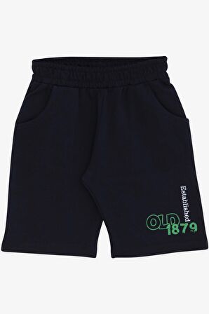 BREEZE GİRLS & BOYS Erkek Çocuk Şortlu Takım Antika Araba Temalı 1.5-5 Yaş, Yeşil