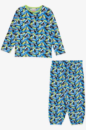 Breeze Girls & Boys Erkek Bebek Pijama Takımı Desenli 9 Ay-3 Yaş, Karışık Renk