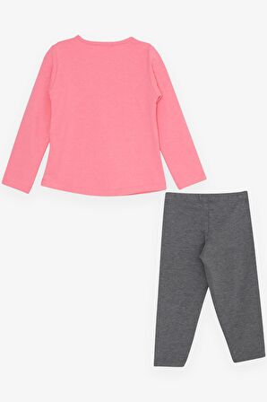 BREEZE Kız ÇocukTaytlı Takım Dostluk Temalı Kız Temalı 1.5-5 Yaş, Neon Pembe
