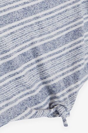 BREEZE Kız Çocuk Triko Kazak Pullu Kalp Baskılı Yazı Nakışlı 9-14 Yaş, Mavi