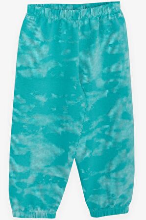 BREEZE GİRLS & BOYS Erkek Çocuk Pijama Takımı Desenli 1-4 Yaş, Yeşil