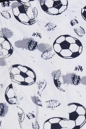 Katamino Erkek Çocuk 2 Li Boxer Futbol Temalı 1-12 Yaş, Karışık Renk