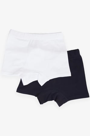Katamino Erkek Çocuk Boxer 2 Li Slogan Temalı Yazı Baskılı 1-10 Yaş, Karışık Renk