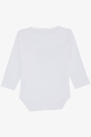 Breeze Kız Bebek Çıtçıtlı Zıbın Body Dostluk Temalı Prenses Kedicikler Baskılı 9 Ay-3 Yaş, Beyaz