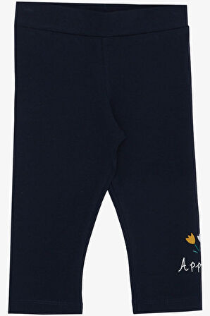 Breeze Kız Çocuk Kapri Taytlı Takım Çifti Kız Baskılı 1-4 Yaş, Somon