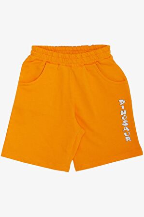 BREEZE Erkek Çocuk Şortlu Takım Sevimli Dinozor Arkadaşlar Baskılı 1.5-5 Yaş, Beyaz