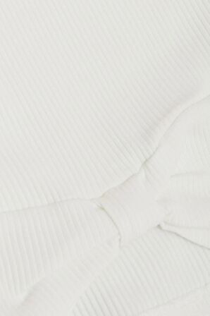 Breeze Kız Çocuk Crop Tişört Göbek Dekolte Detaylı 8-14 Yaş, Ekru