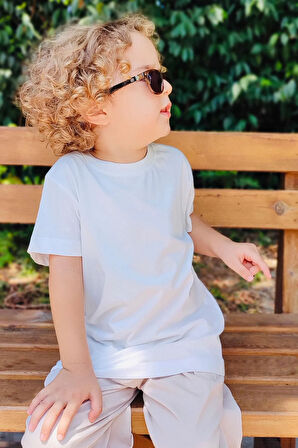 Breeze Erkek Çocuk Tişört Basic 4-14 Yaş, Beyaz