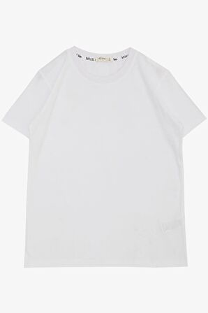 Breeze Erkek Çocuk Tişört Basic 4-14 Yaş, Beyaz