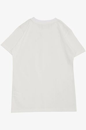 Breeze Erkek Çocuk Tişört Basic 4-14 Yaş, Ekru