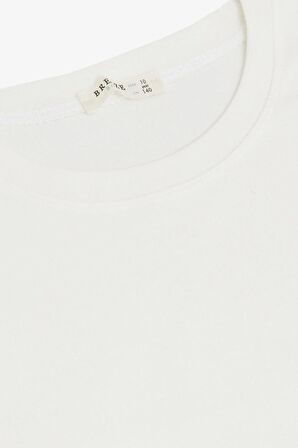 BREEZE Erkek Çocuk Uzun Kollu Tişört Basic 9-14 Yaş, Ekru