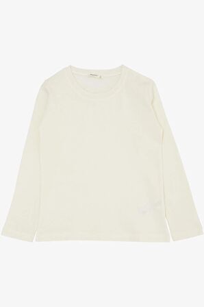BREEZE Erkek Çocuk Uzun Kollu Tişört Basic 9-14 Yaş, Krem