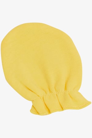 Breeze Yenidoğan Bebek Eldiven Basic Sarı