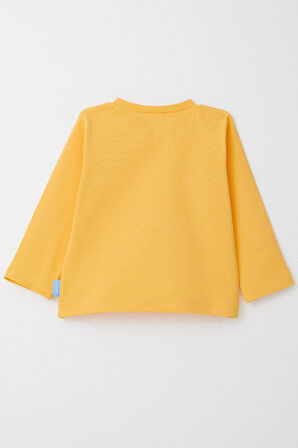 Breeze Erkek Çocuk Uzun Kollu Tişört Basic 1-4 Yaş, Sarı