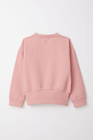 Breeze Kız Çocuk Taytlı Takım Motivasyon Temalı Paçası Yırtmaçlı 5-10 Yaş, Gülkurusu