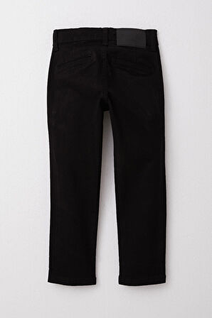 Breeze Erkek Çocuk Pantolon Gabardin Basic 3-7 Yaş, Siyah